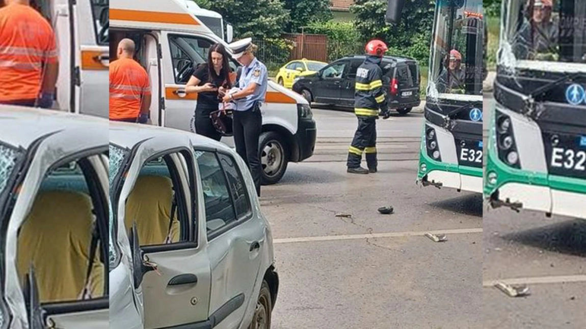 Pericol pe străzile din Iași! Șoferii de autobuz își riscă viața de fiecare dată când pleacă pe traseu: „Noi am sesizat și poliția” - FOTO/VIDEO