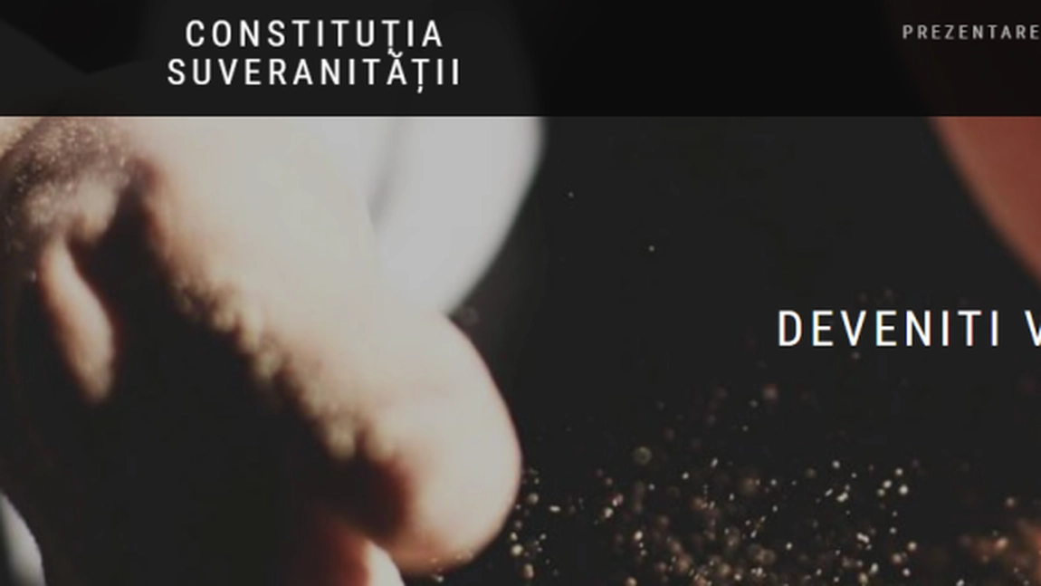 Dați o șansă României! Deveniți voluntari a inițiativei legislative a cetățenilor intitulată „Constituția Suveranității - A TREIA REPUBLICĂ”