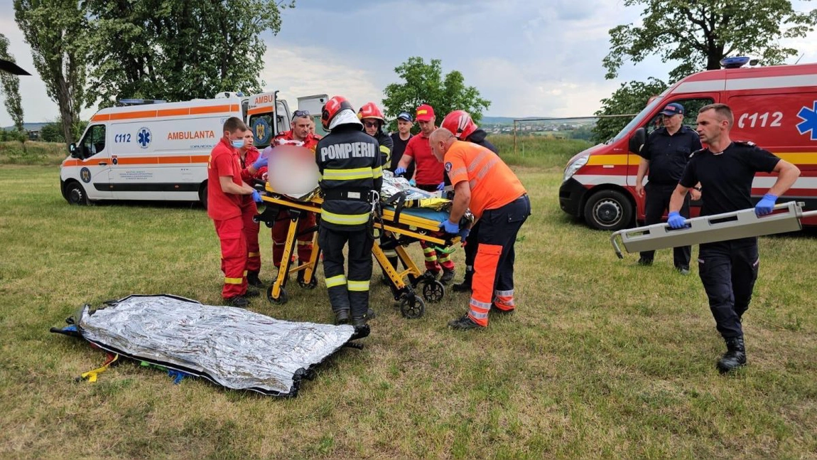 Imagini cu cele două victime ale exploziei de la Dedeman Botoșani, transferate la Spitalul Sf. Spiridon din Iași – FOTO, VIDEO, UPDATE