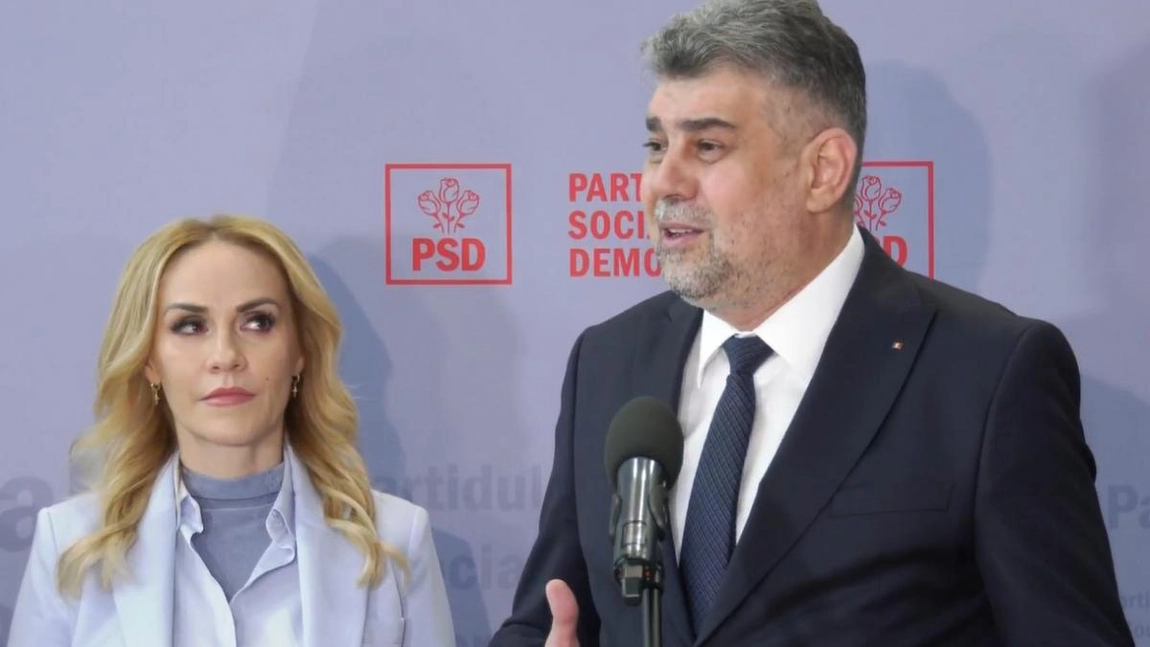 Gabriela Firea, a mers la vot împreună cu Marcel Ciolacu. Candidatul PSD la Primăria Capitalei a ieșit plângând