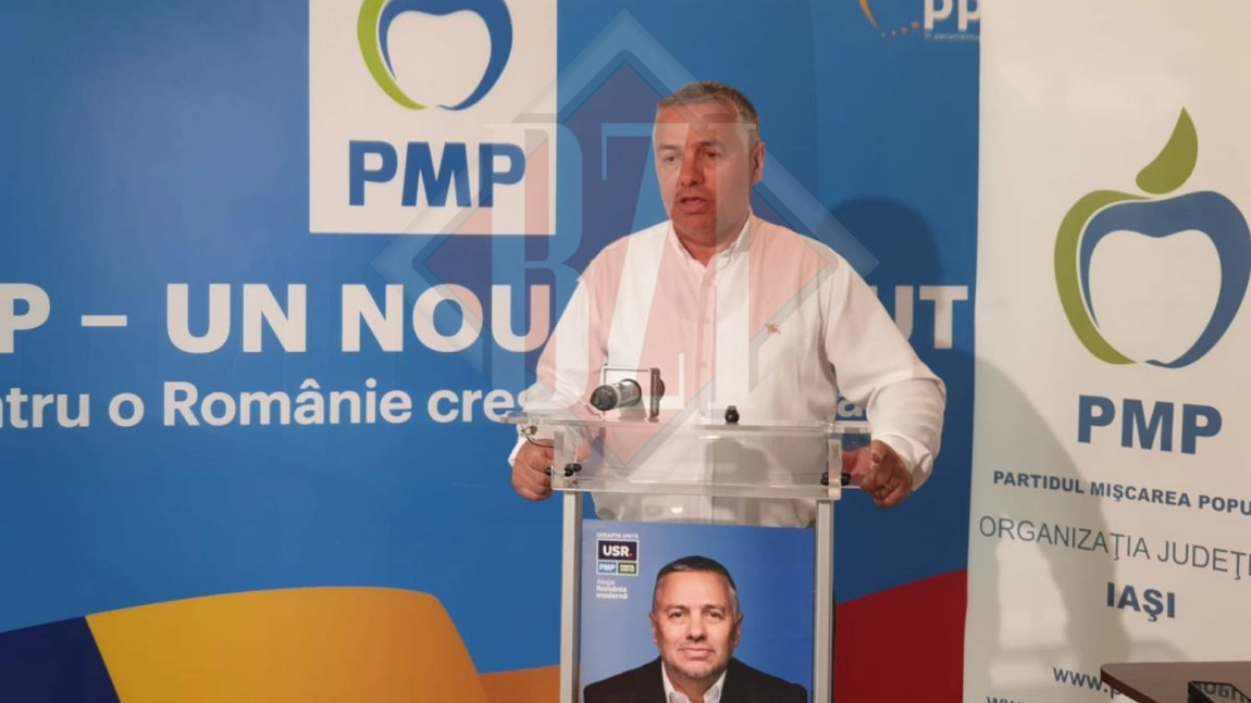 Petru Movilă, candidat ADU la președinția Consiliului Județean Iași: „PNL = PSD. Un ultim apel pentru dezbaterea proiectelor vitale pentru Iaşi” - LIVE VIDEO