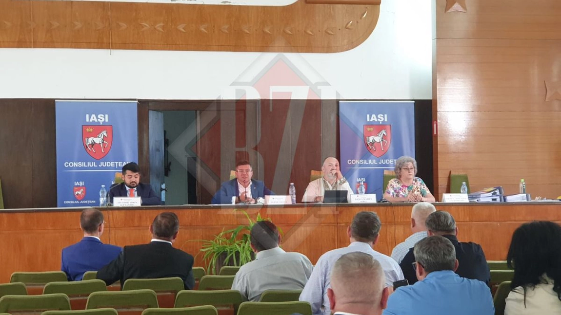 Ședință la Consiliul Județean Iași! Peste 30 de proiecte vor fi supuse la vot - LIVE VIDEO, UPDATE