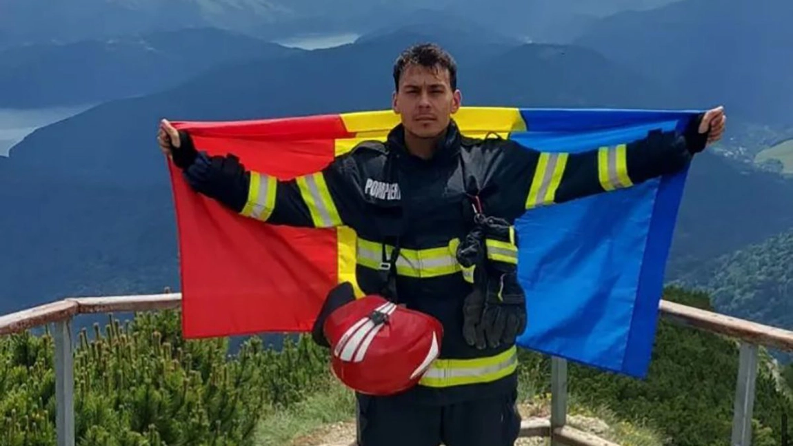 Acest pompier din cadrul ISU Iași este salvator și în timpul liber! Sandu Plăcintă va alerga 62 de kilometri pentru a ajuta o tânără de 18 ani, diagnosticată cu cancer de colon - FOTO
