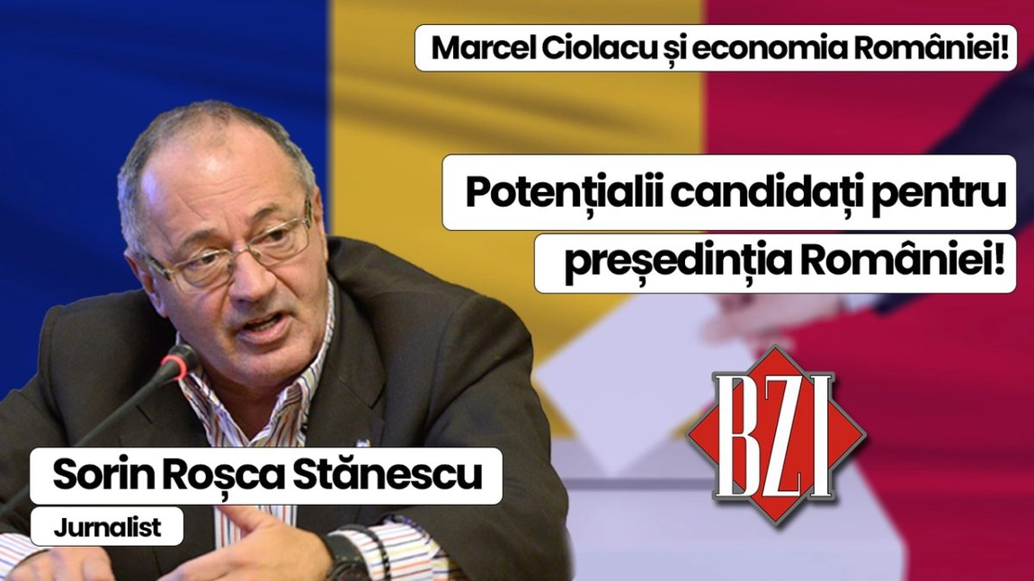 LIVE VIDEO - Senior-jurnalistul Sorin Roșca Stănescu într-o nouă emisiune-dialog BZI LIVE