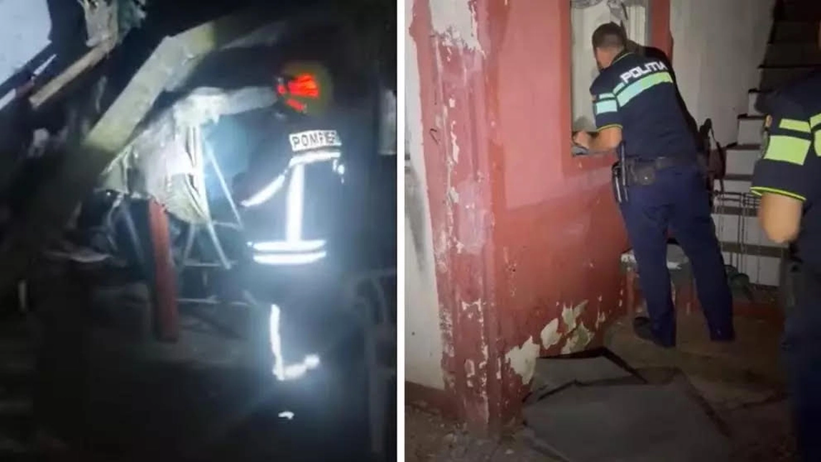 O femeie a scăpat cu viață ca prin minune, după ce acoperișul casei i-a căzut în cap! Ce i-a salvat viața