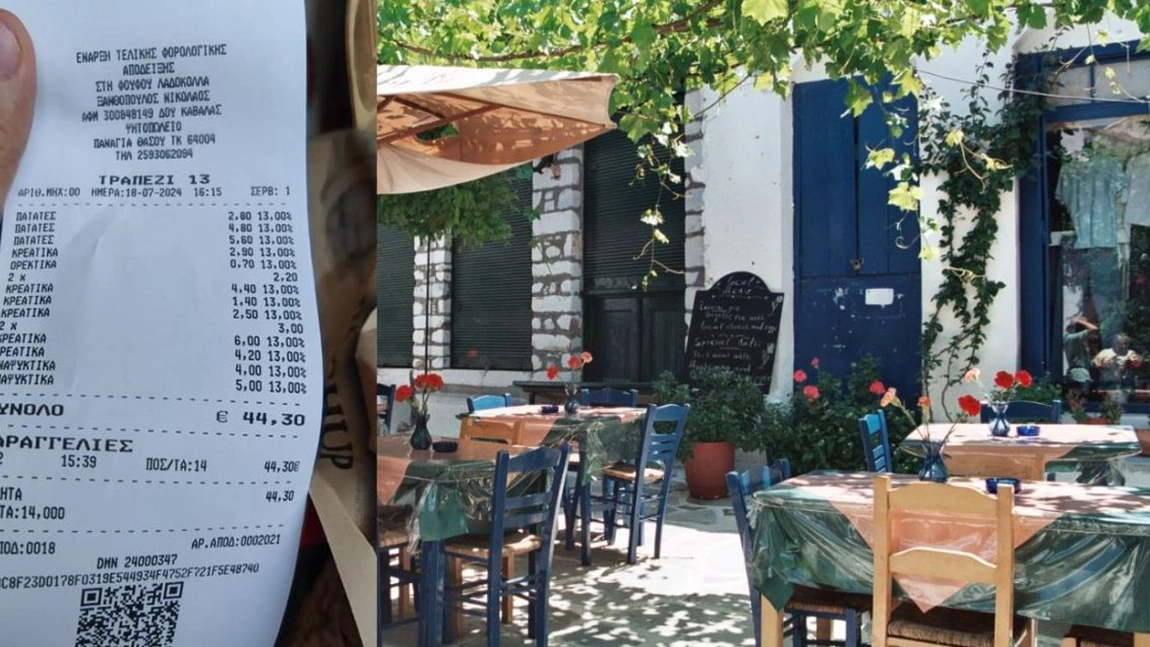 Cât costă un prânz în Thassos: Când i-a venit nota de plată, era să cadă din picioare!