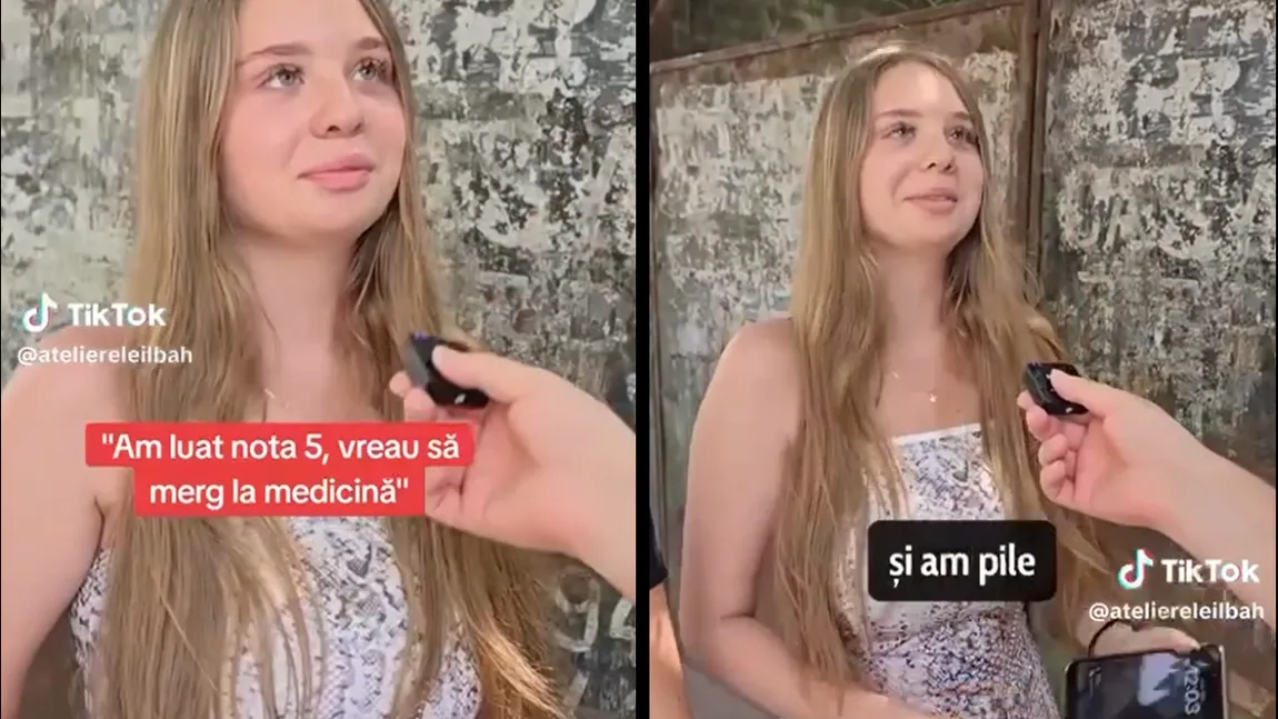 O elevă vrea să dea la Medicină, deși nu crede că va lua mai mult de 5 la BAC: „E mama acolo, am pile”