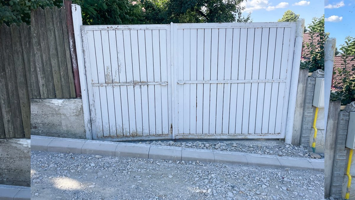 Coșmar pentru mai mulți localnici din Holboca. Oamenii nu mai pot deschide porțile din cauza lucrărilor făcute la stradă de primărie: „Nici nu mai pot intra cu mașina în curte”