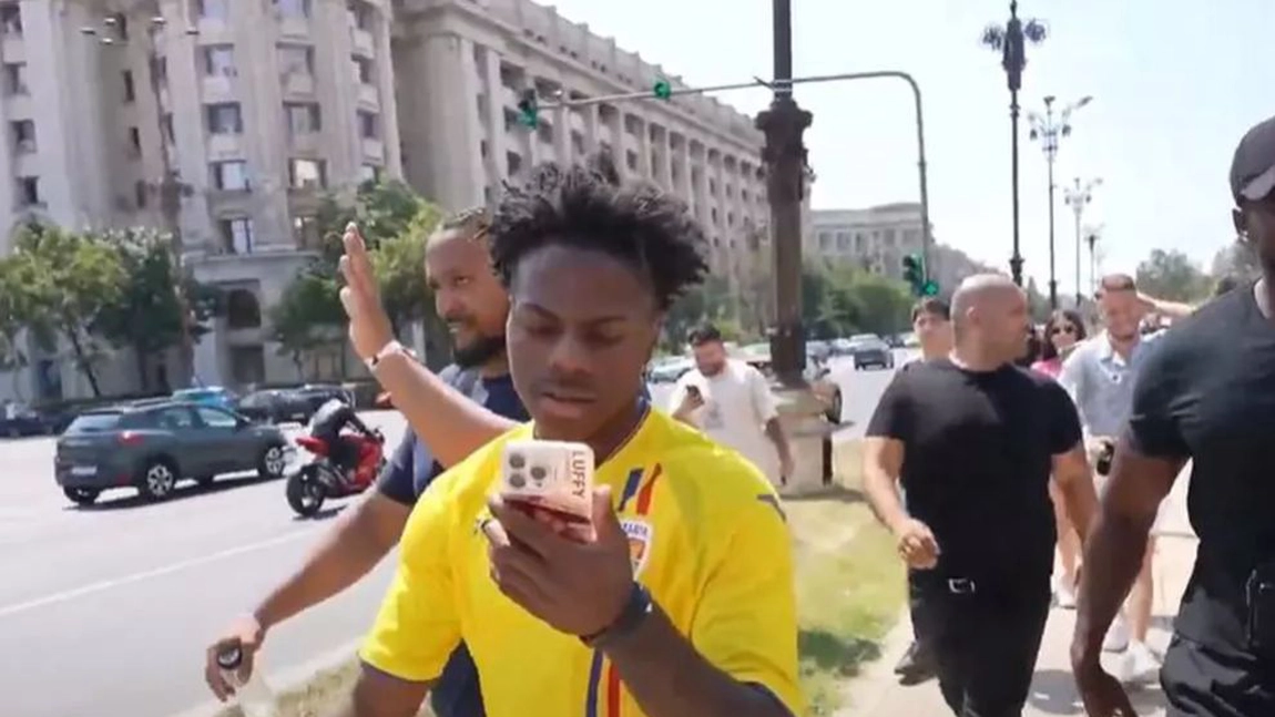 Reacție virală a unui vlogger faimos în Ferentari! Ce au putut să facă fanii acestuia