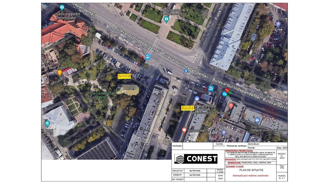 De astăzi, intră în vigoare restricțiile de circulație pe cel mai aglomerat bulevard din Iași!