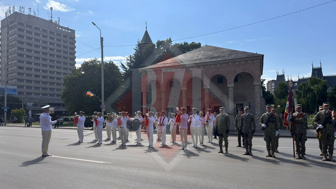 Ziua imnului naţional al României, marcată la Iaşi printr-o ceremonie militară