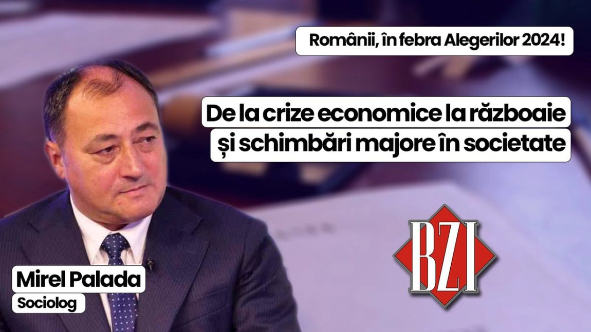 LIVE VIDEO - Incisivul și hâtrul sociolog Mirel Palada (Casa de Sondare Sociopol), într-o nouă spectaculoasă și savuroasă emisiune BZI LIVE