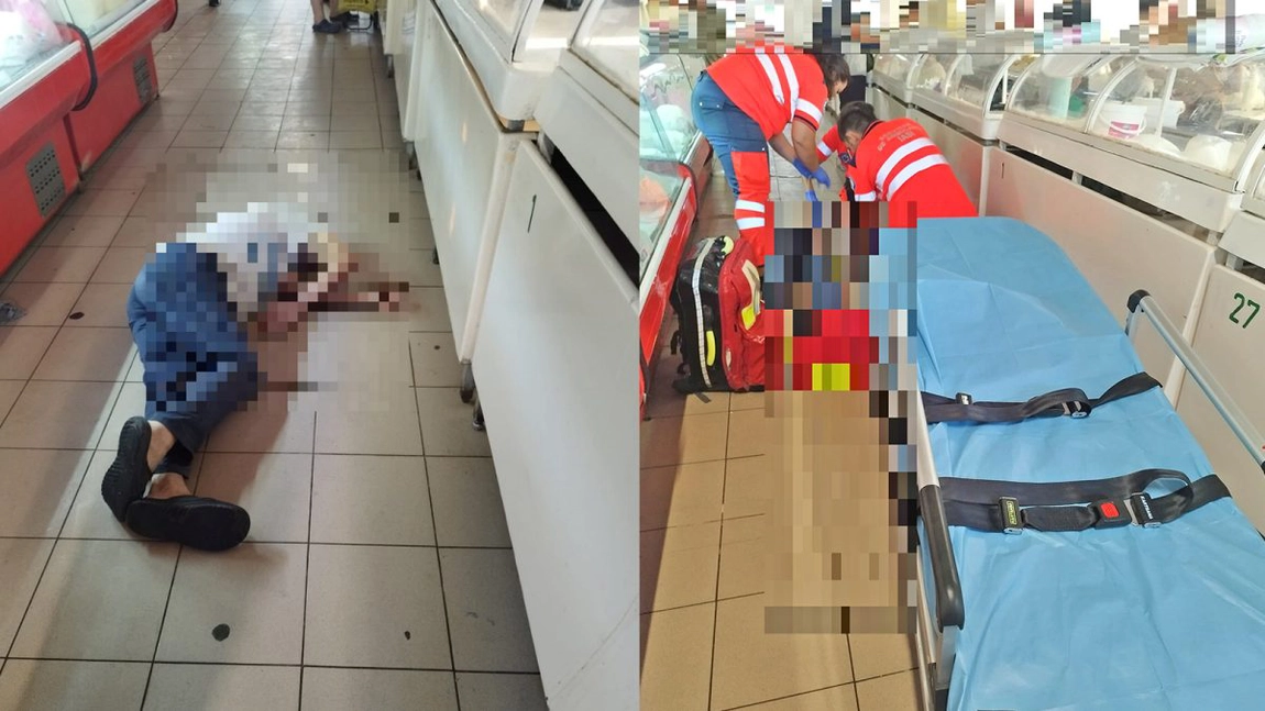 Panică în Piața Nicolina! Un bărbat de 60 de ani a fost salvat de polițiștii locali, după ce a căzut secerat: „Era semiconștient, nu înțelegea ce se întâmplă”