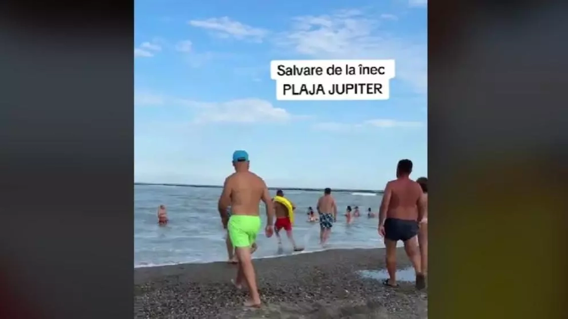 Operațiune de salvare dramatică pe plaja din Jupiter. Bărbați salvați de la înec în ultimul moment – VIDEO
