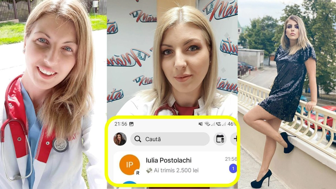 Un fals medic rezident din Iași și-a jecmănit prietenii, iar apoi a dispărut fără urmă! Ana Postolachi nu este la prima astfel de înșelătorie: „M-a tot amânat și au trecut 4 luni până m-a blocat”