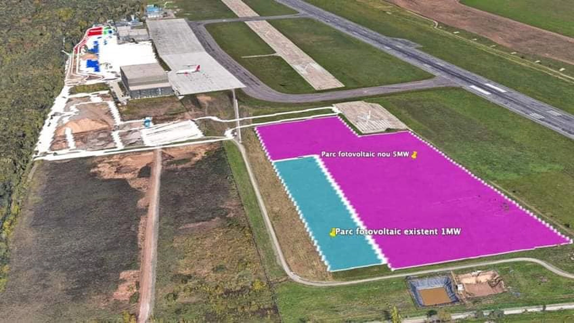 Aeroportul Internațional din Iași a depus cererea de finanțare pentru construirea celui de-al doilea parc fotovoltaic. Proiectul are o valoare de peste 3.000.000 de euro