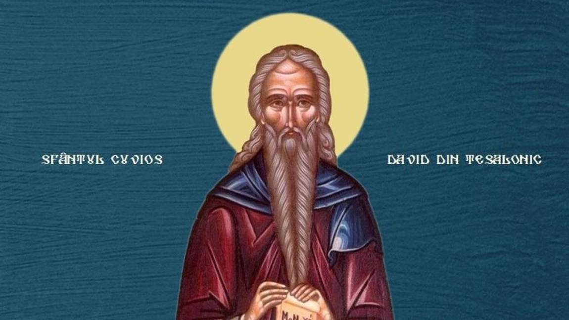 Cine a fost Sfântul David din Tesalonic și când este sărbătorit în calendarul ortodox