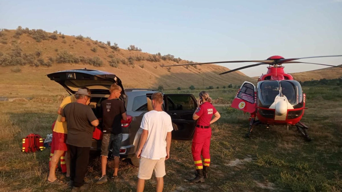 O femeie a încercat să se sinucidă la Strunga. A fost preluată în stare critică de elicopterul SMURD - EXCLUSIV, UPDATE