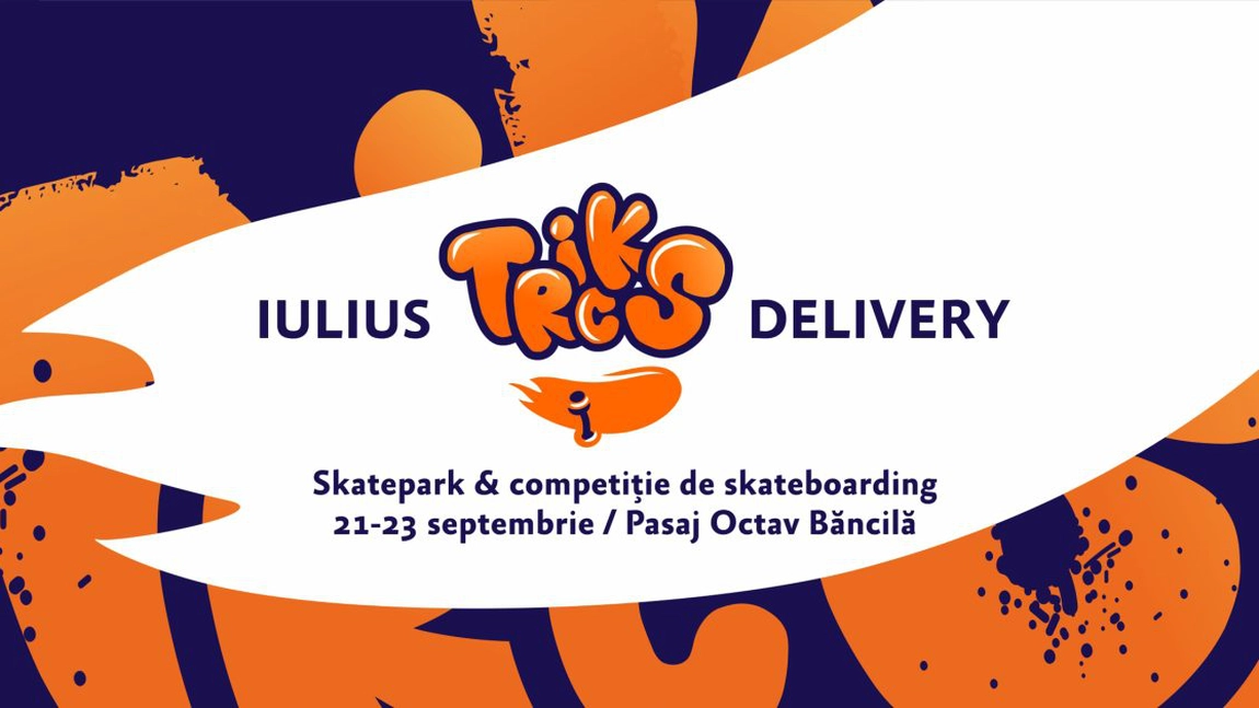 Acceptă provocarea Iulius Mall Iași la Bridge Delivery Festival! Iulius Tricks Delivery te așteaptă cu o competiție de skateboarding, dar și cu trucuri, demonstrații și alte activități interesante