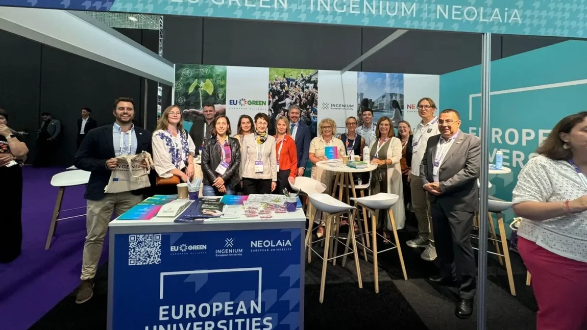 O delegație a TUIASI, prezentă la cel mai important eveniment dedicat universităților din Europa: Conferința EAIE 2024