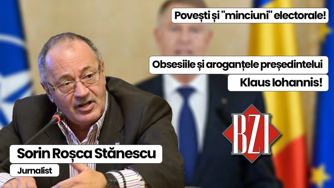 LIVE VIDEO - Dialog incitant la BZI LIVE alături de nașul presei din România, cunoscutul senior-jurnalist Sorin Roșca Stănescu! Vor fi disecate teme și evenimente de actualitate!