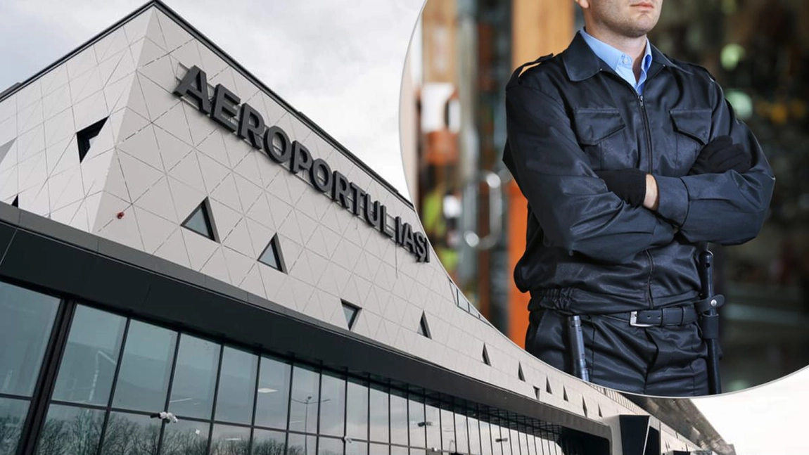 Serviciile de pază, de la Aeroportul Internațional din Iași, costă peste 6.800.000 de lei. Cinci firme vor să semneze contractul