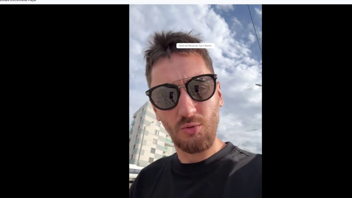 Un cunoscut vlogger dezamăgit de ce a văzut în Iași: ”Blocuri neîngrijite, trafic horror și drumurile varză” - VIDEO