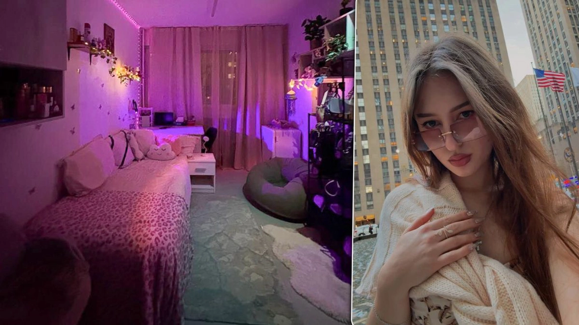 Bianca Livinț este studentă la Iași și are cea mai frumoasă cameră de cămin din Campusul studențesc „Tudor Vladimirescu”