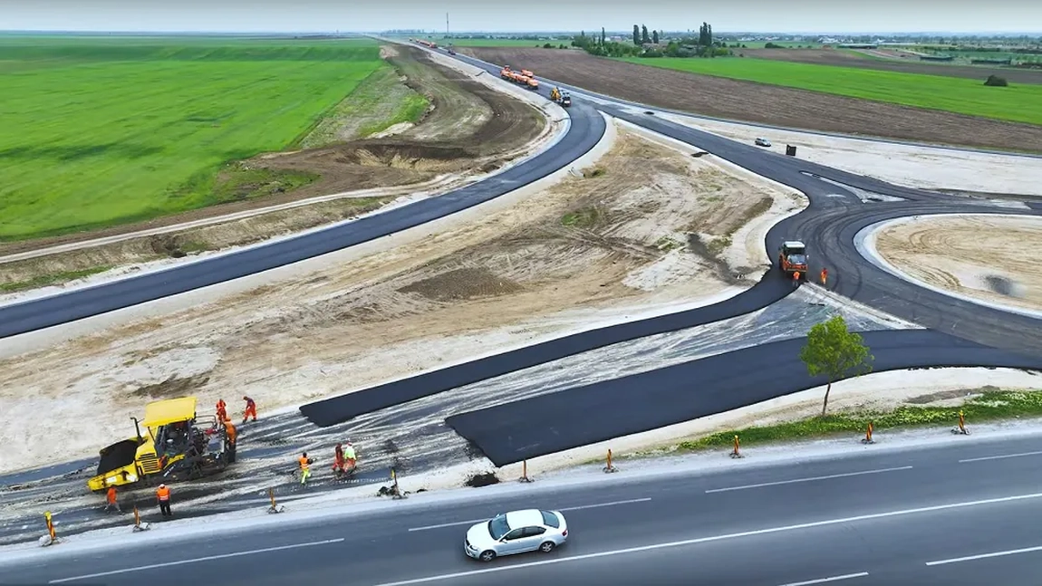 Când se vor da în folosință 82 de kilometri din tronsonul Buzău-Focșani al Autostrăzii A7