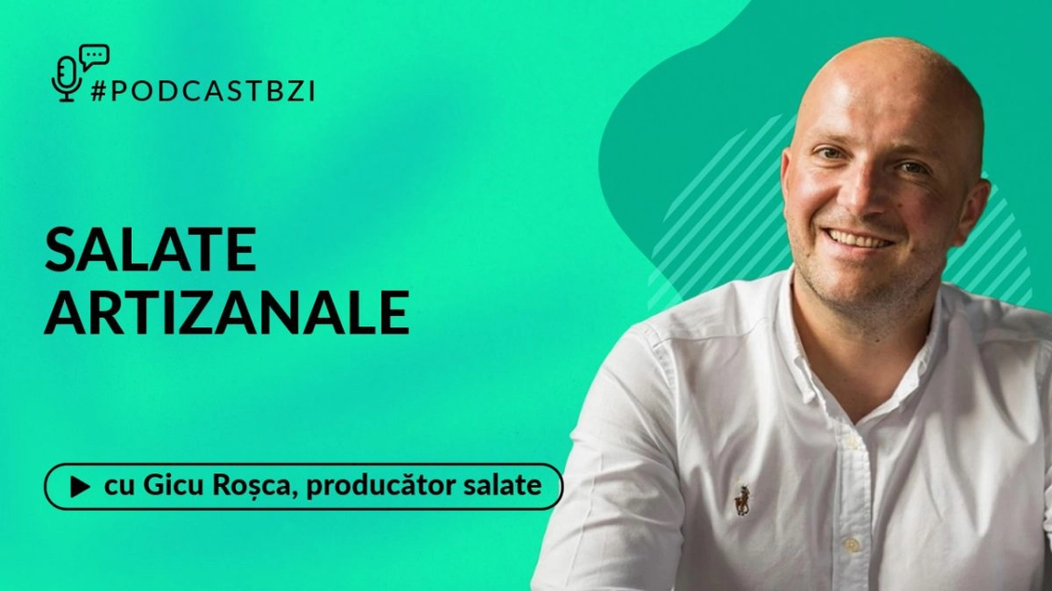 LIVE VIDEO - Cum poți avea succes cu salate asortate și sucuri naturale? Aflați de la producătorul Gicu Roșca, într-un nou episod de PodcastBZI