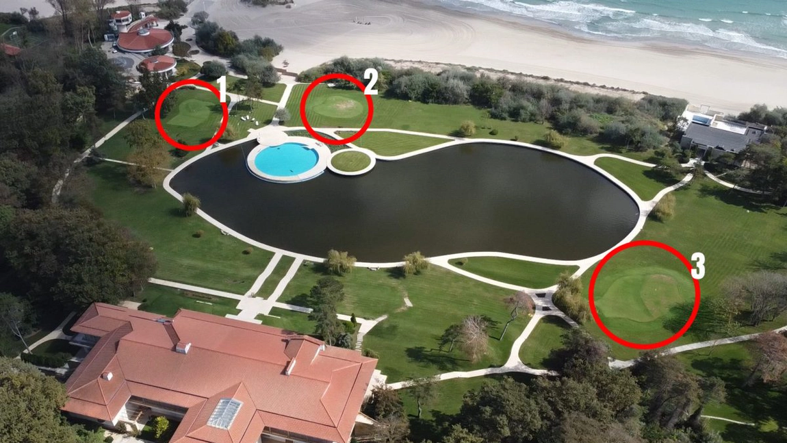 Klaus Iohannis și-a făcut teren de golf, la Neptun. Vila de protocol a fost recent modernizată