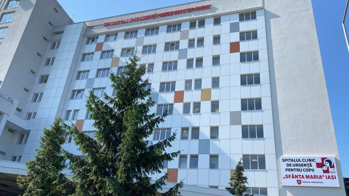 Un copil a ajuns în stare gravă la Spitalul Sf. Maria din Iași, după ce s-a electrocutat