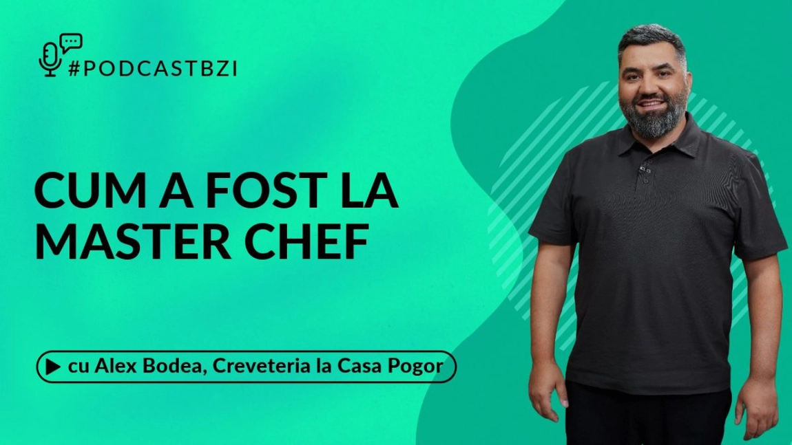 LIVE VIDEO - Alex Bodea, proprietarul Creveteria la Casa Pogor, vorbește într-un nou episod de #PodcastBZI despre participarea la emisiunea MasterChef!
