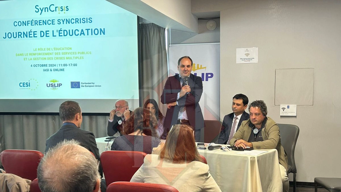USLIP Iași și CESI organizează un eveniment privind impactul crizelor multiple asupra educației și serviciilor publice