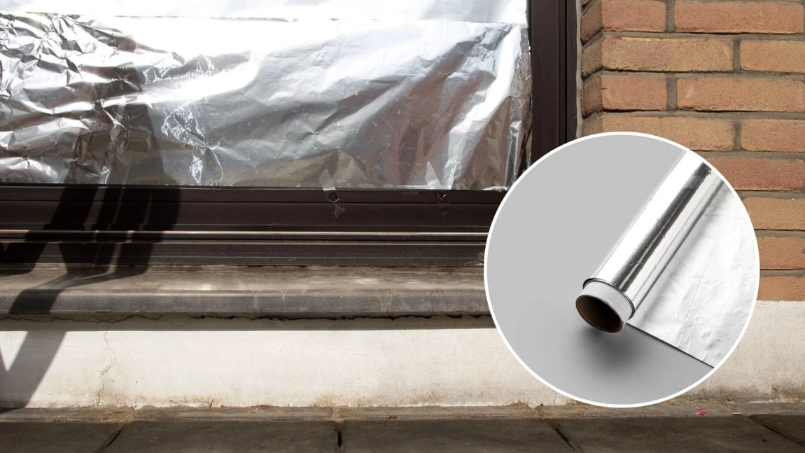 De ce se pune folie de aluminiu pe geam? Efectul la care nu te-ai fi așteptat!