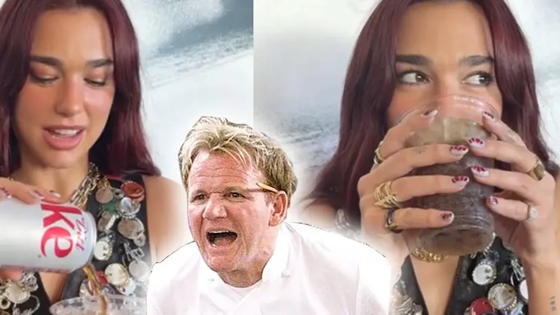 Rețeta cu murături a lui Dua Lipa devine virală. Reacția lui Gordon Ramsay: 