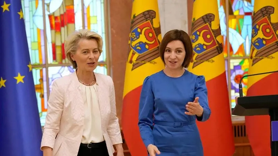 Ursula von der Leyen ajunge azi la Chișinău. Ce discuții va avea cu președinta Maia Sandu