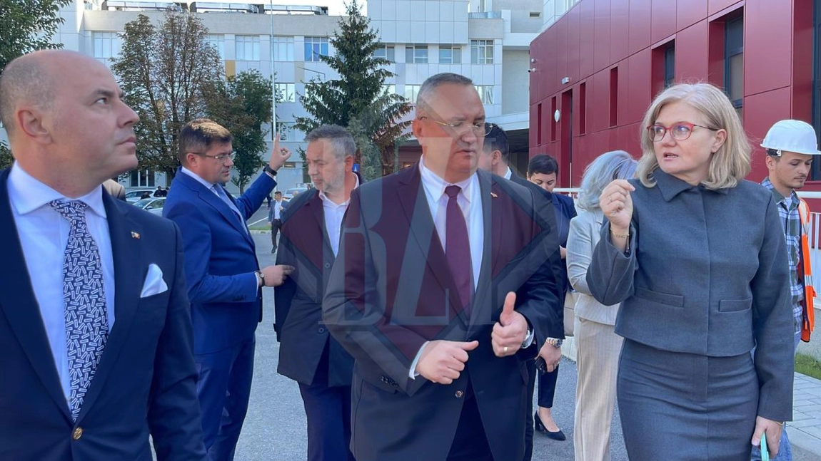 Nicolae Ciucă a vizitat Spitalul de copii Sf. Maria din Iași