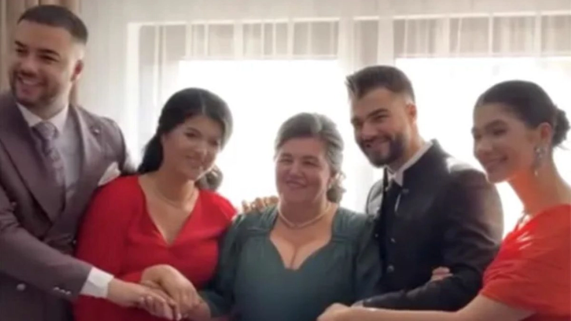 Mama Geta a dat nas în nas cu fostul soț. Nicolae Sterp, invitat surpriză la nunta lui Iancu