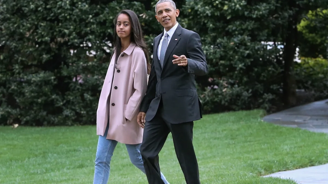 Fiica cea mare a lui Barack Obama renunță la numele de familie. Fostul președinte american a avertizat-o asupra consecințelor