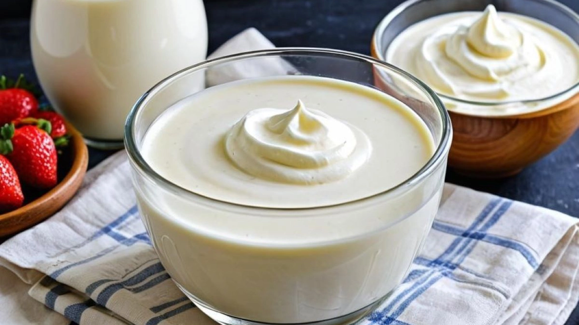 Rețeta pentru crema de lapte. Un deliciu din cele mai simple ingrediente!