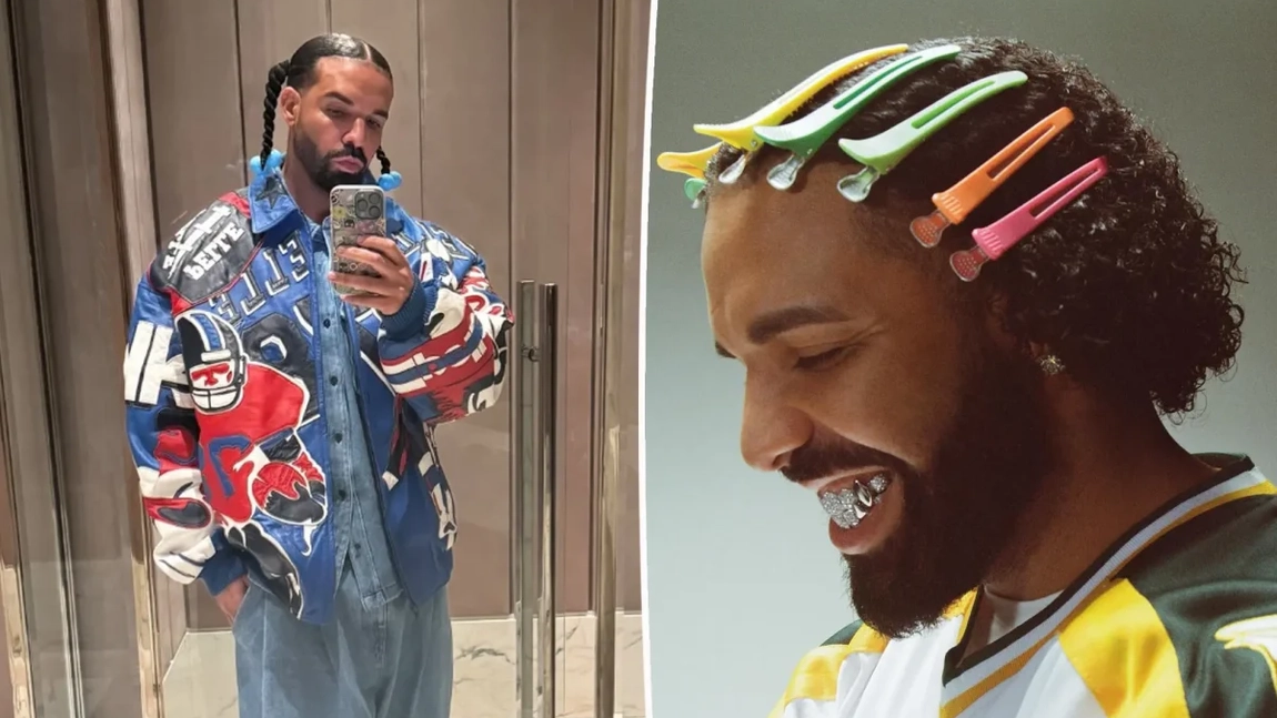 Drake debutează cu o nouă tunsoare după ce a fost batjocorit pentru că poartă codițe