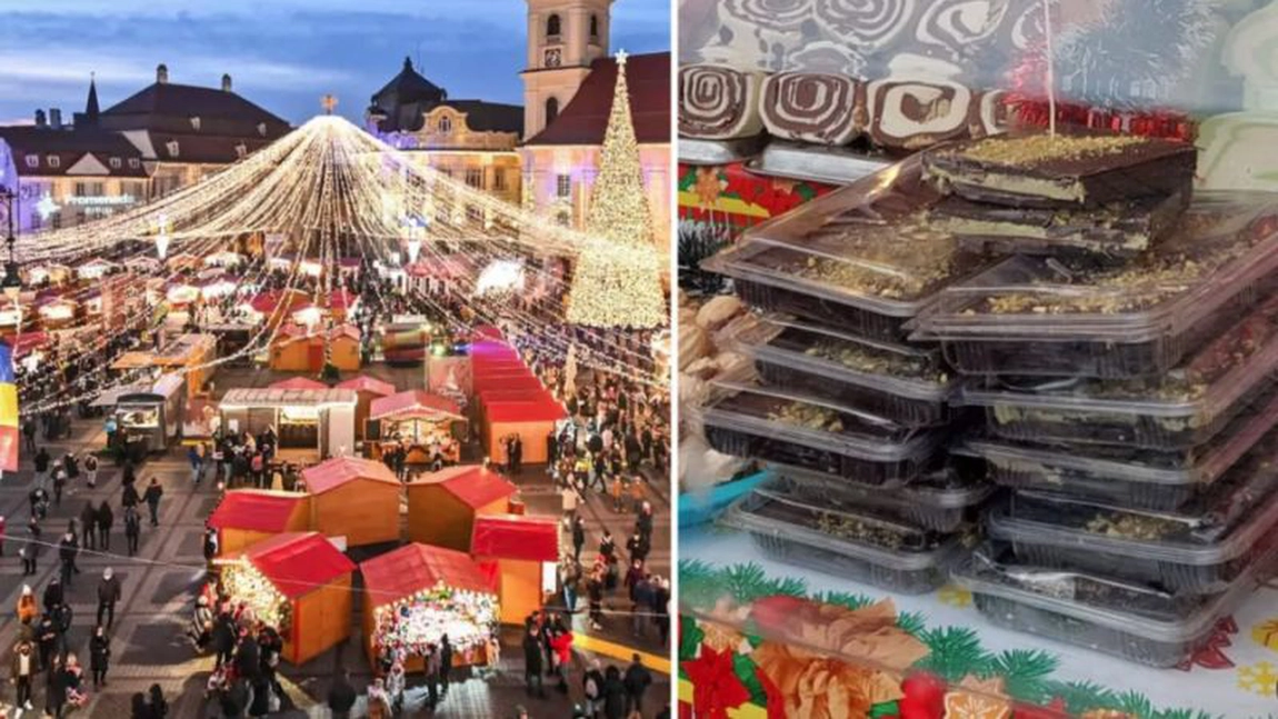 Cât costă ciocolata Dubai la Târgul de Crăciun din Sibiu! Turiștilor nu le-a venit să creadă că se vinde la suta de grame