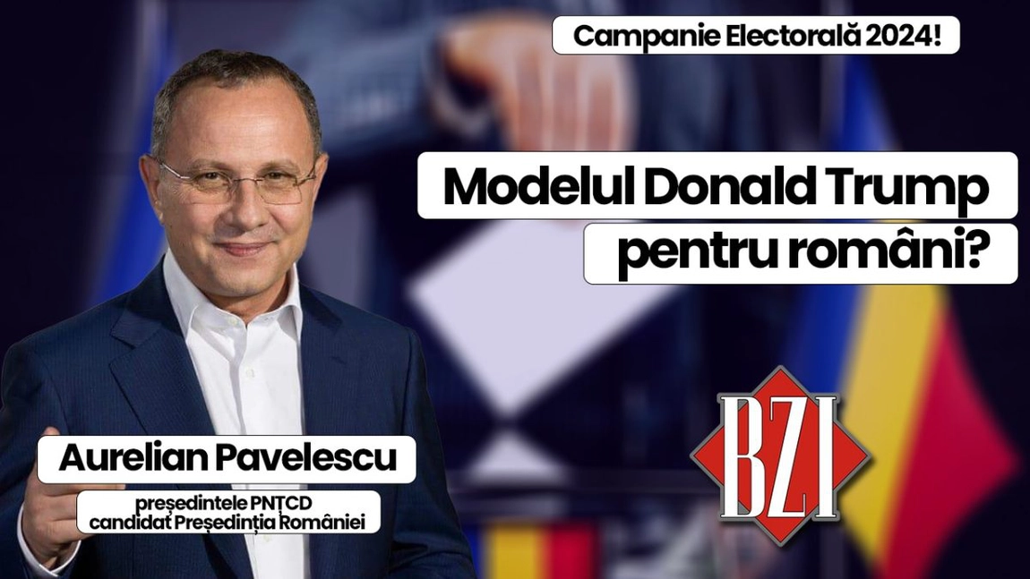 LIVE VIDEO - Cursa pentru Cotroceni 2024! O nouă producție de marcă BZI LIVE alături de av. Aurelian Pavelescu, universitar, președintele PNȚCD și candidat la Președinția României!