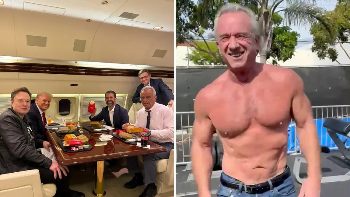 Contradicții la bordul Trump Force One: RFK Jr., Big Mac-ul și promisiunea de a face America sănătoasă