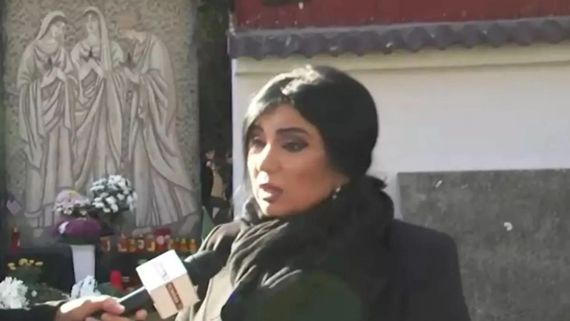 A fost scandal la mormântul lui Silviu Prigoană. Adriana Bahmuțeanu, scoasă de poliție din cimitir