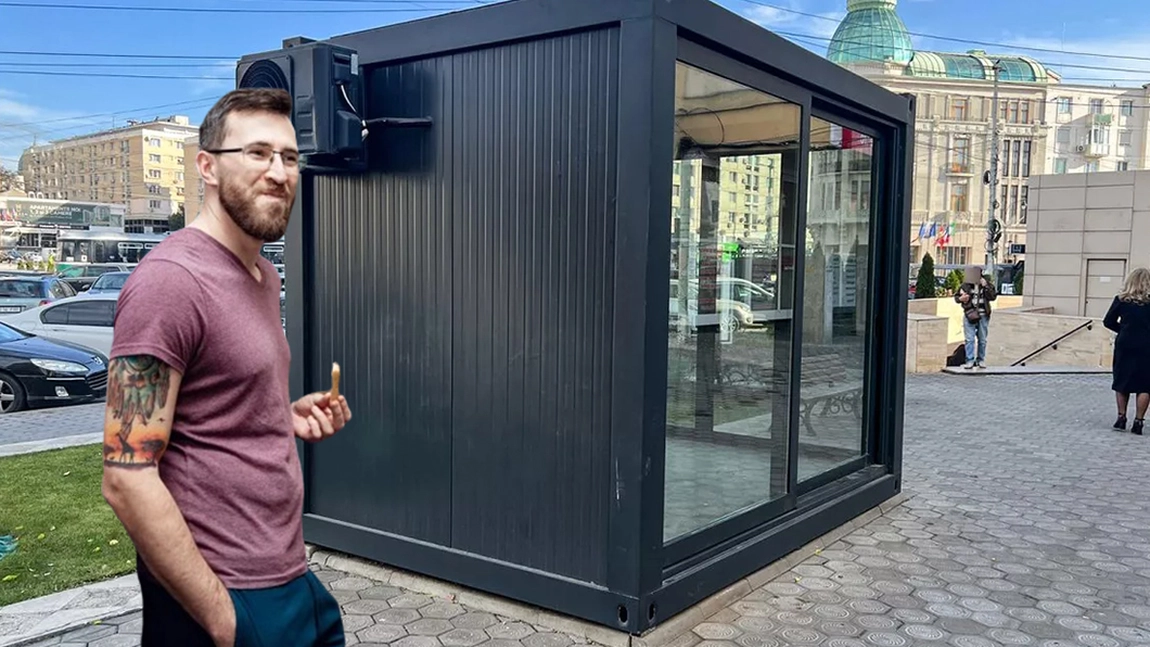 O afacere din centrul Iașului a fost închisă înainte de inaugurare. Patronul de la Teo’s Cafe rămâne fără containerul din Piața Unirii