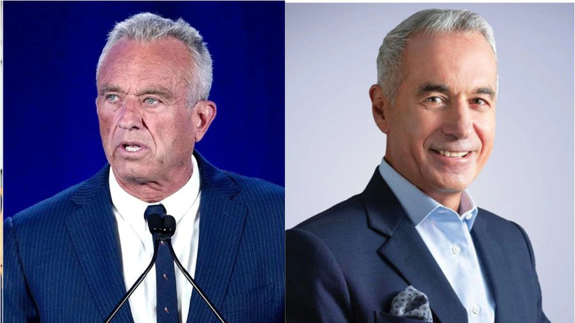 Este oficial! Robert F. Kennedy Jr vine în România pe 5 decembrie pentru a-l susține pe Călin Georgescu și a-și lansa cartea