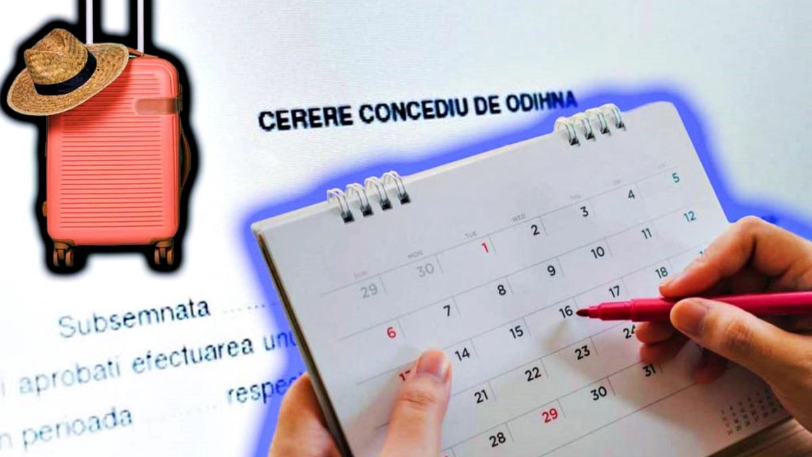 Câte zile de concediu ai pe lună? Iată ce trebuie să știi înainte de a depune cererea!