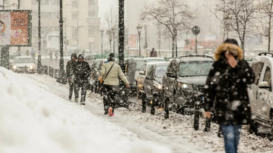 România, în fața primei ofensive a iernii: Zăpadă, lapoviță și temperaturi scăzute în aceste județe din țară